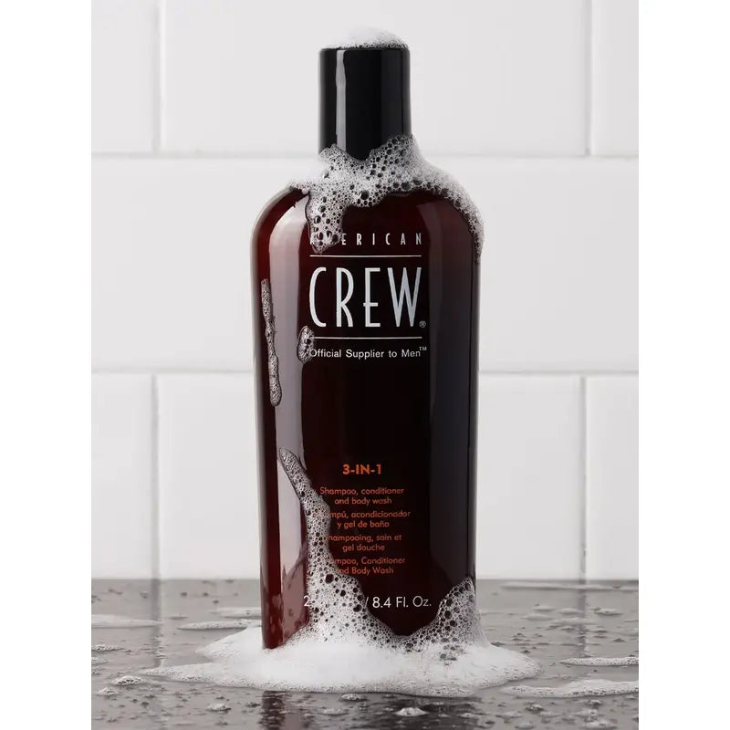 American Crew - 3 in 1 Shampoo, Conditioner & Body Wash