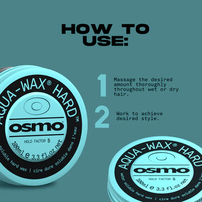 Osmo - Aqua-Wax Hard Versatile Pomade