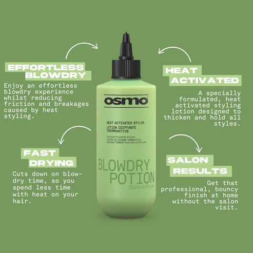 Osmo - Blowdry Potion Heat Activated Styler 250ml
