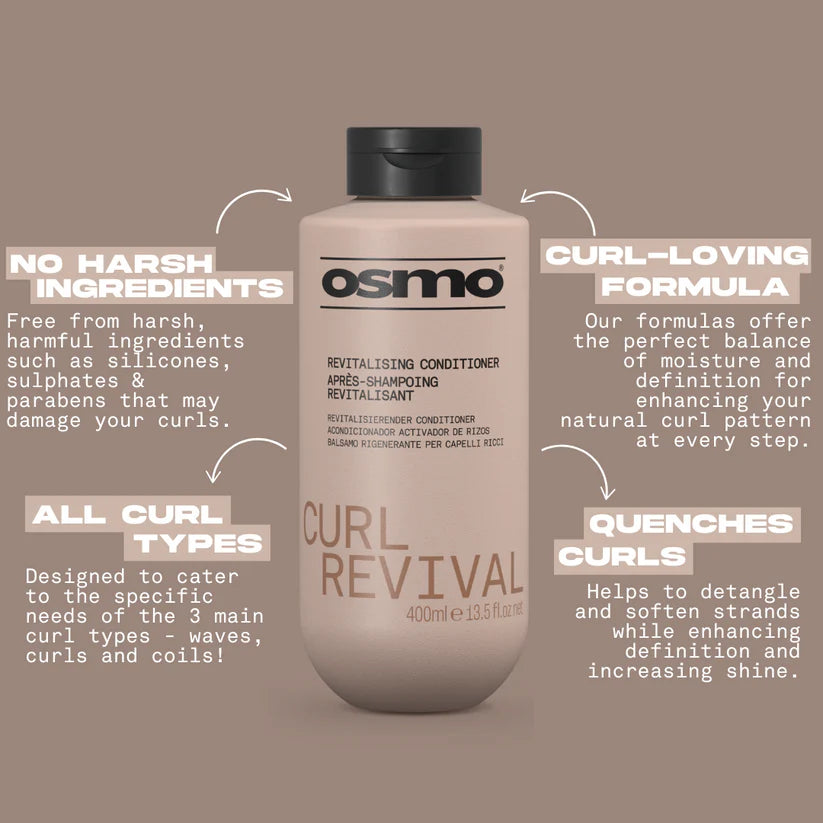 Osmo - Curl Revival Revitalising Conditioner 400ml