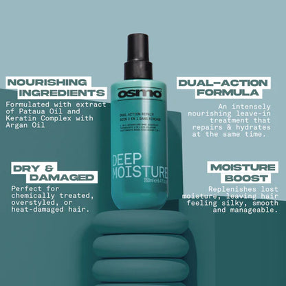 Osmo Deep Moisture Dual Action Repair Leave-in Treatment 250ml