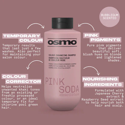 Osmo Pink Soda Colour Enhancing Shampoo