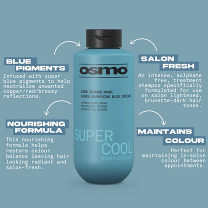Osmo Super Cool Zero Orange Mask 400ml