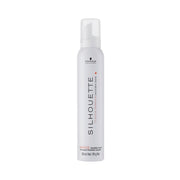 Schwarzkopf Silhouette Mousse Flexible Hold 200ml hair styling product on white background