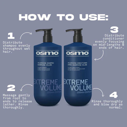 Osmo Extreme Volume Volumising Shampoo & Conditioner Duo
