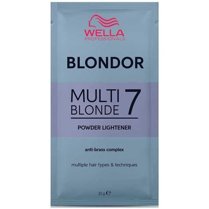 Wella Blondor Multiblonde Lightening Powder Sachet Dust Free 30g