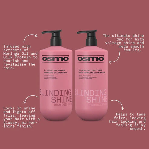 Osmo Blinding Shine Illuminating Shampoo & Conditioner Duo