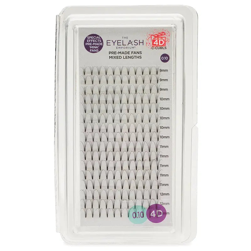 The Eyelash Emporium Special Effects Fan Lashes - 4D C Curl