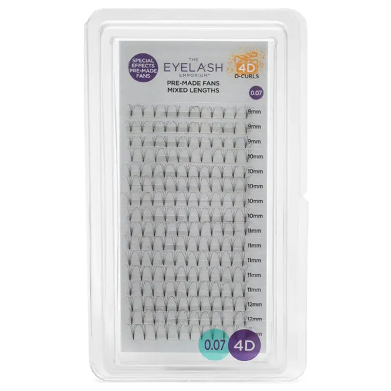 The Eyelash Emporium Special Effects Fan Lashes - 4D D Curl