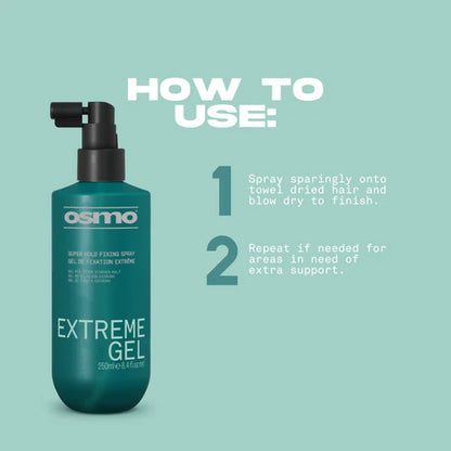 Osmo - Extreme Gel Spray Gloss Styling Spray 250ml