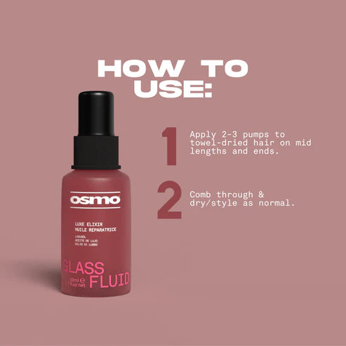 Osmo - Glass Fluid Luxe Elixir Hair Oil 50ml