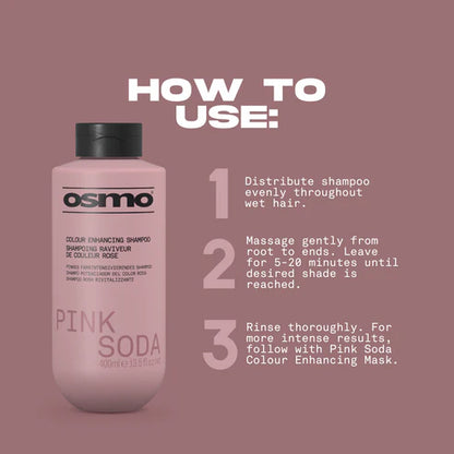 Osmo Pink Soda Colour Enhancing Shampoo