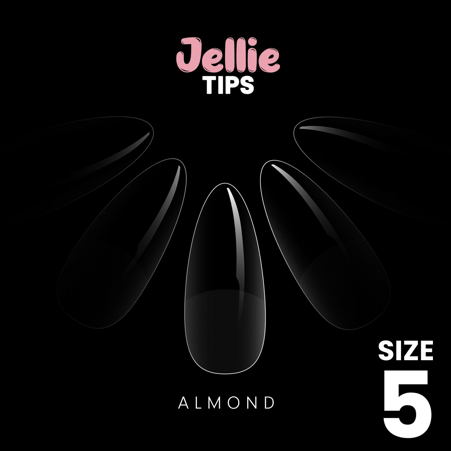 Halo Jellie Nail Tips - Almond