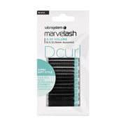 Salon System - Marvelash D Curl .20 Assorted Black