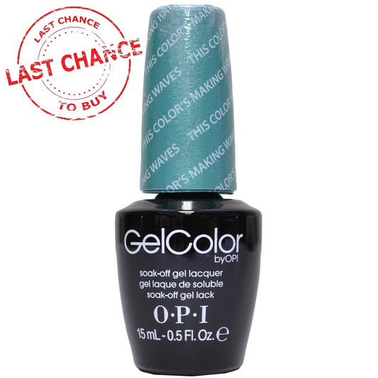 OPI Gel Color - This Color's Making Waves
