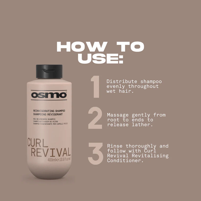 Osmo - Curl Revival Reinvigorating Shampoo 400ml