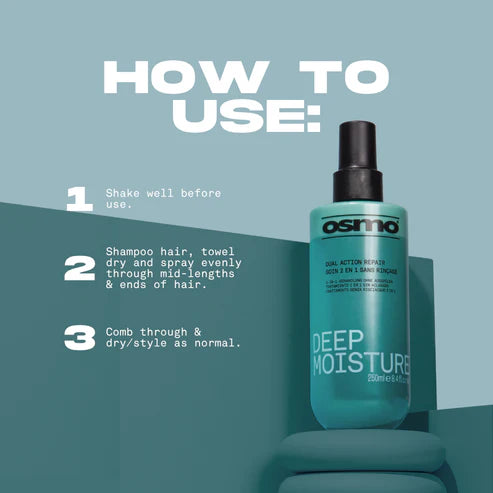 Osmo Deep Moisture Dual Action Repair Leave-in Treatment 250ml