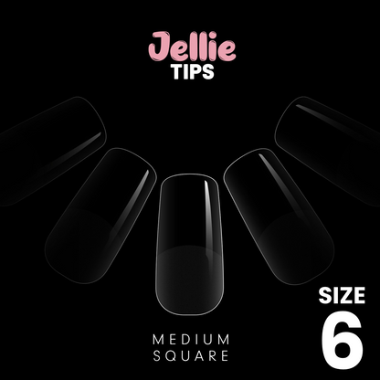 Halo Jellie Nail Tips - Square