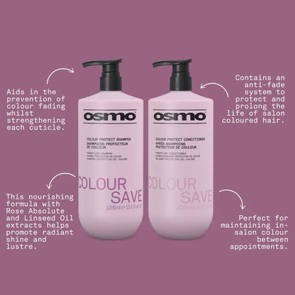 Osmo Colour Save Colour Protect Shampoo & Conditioner Duo 1000ml