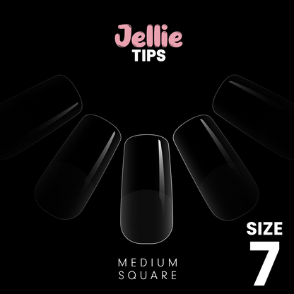 Halo Jellie Nail Tips - Square