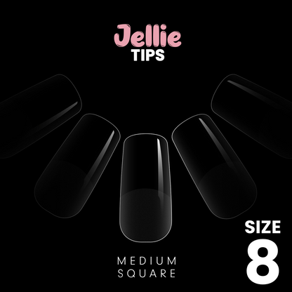 Halo Jellie Nail Tips - Square