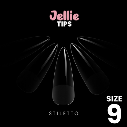 Halo Jellie Nail Tips - Stiletto