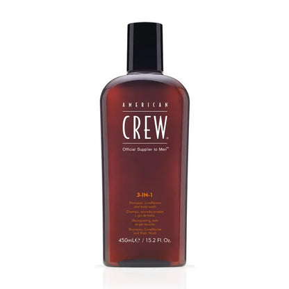 American Crew - 3 in 1 Shampoo, Conditioner & Body Wash