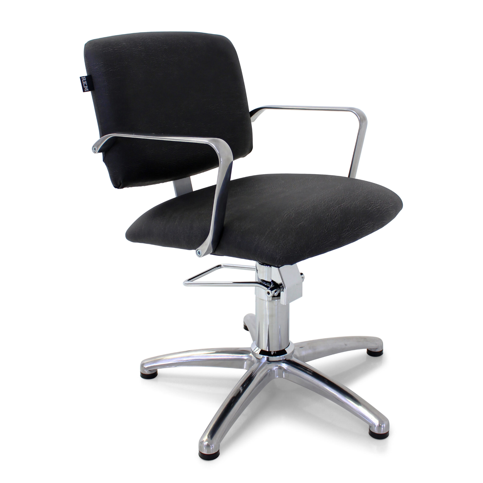 REM Atlas Hydraulic Salon Chair - Black