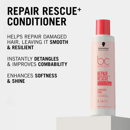 Schwarzkopf Bonacure Repair Rescue Conditioner | Damaged Hair Care