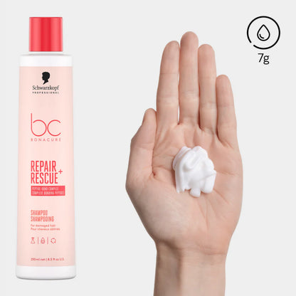 Schwarzkopf Bonacure Repair Rescue Shampoo | Damaged Hair Care