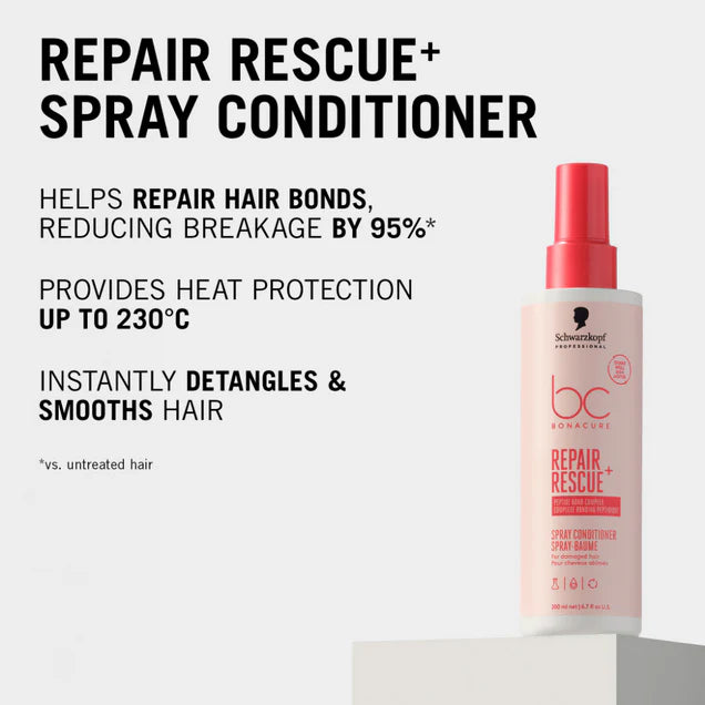 Schwarzkopf Bonacure Repair Rescue Spray Conditioner | Leave-In Hair Care
