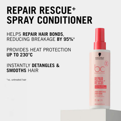 Schwarzkopf Bonacure Repair Rescue Spray Conditioner | Leave-In Hair Care