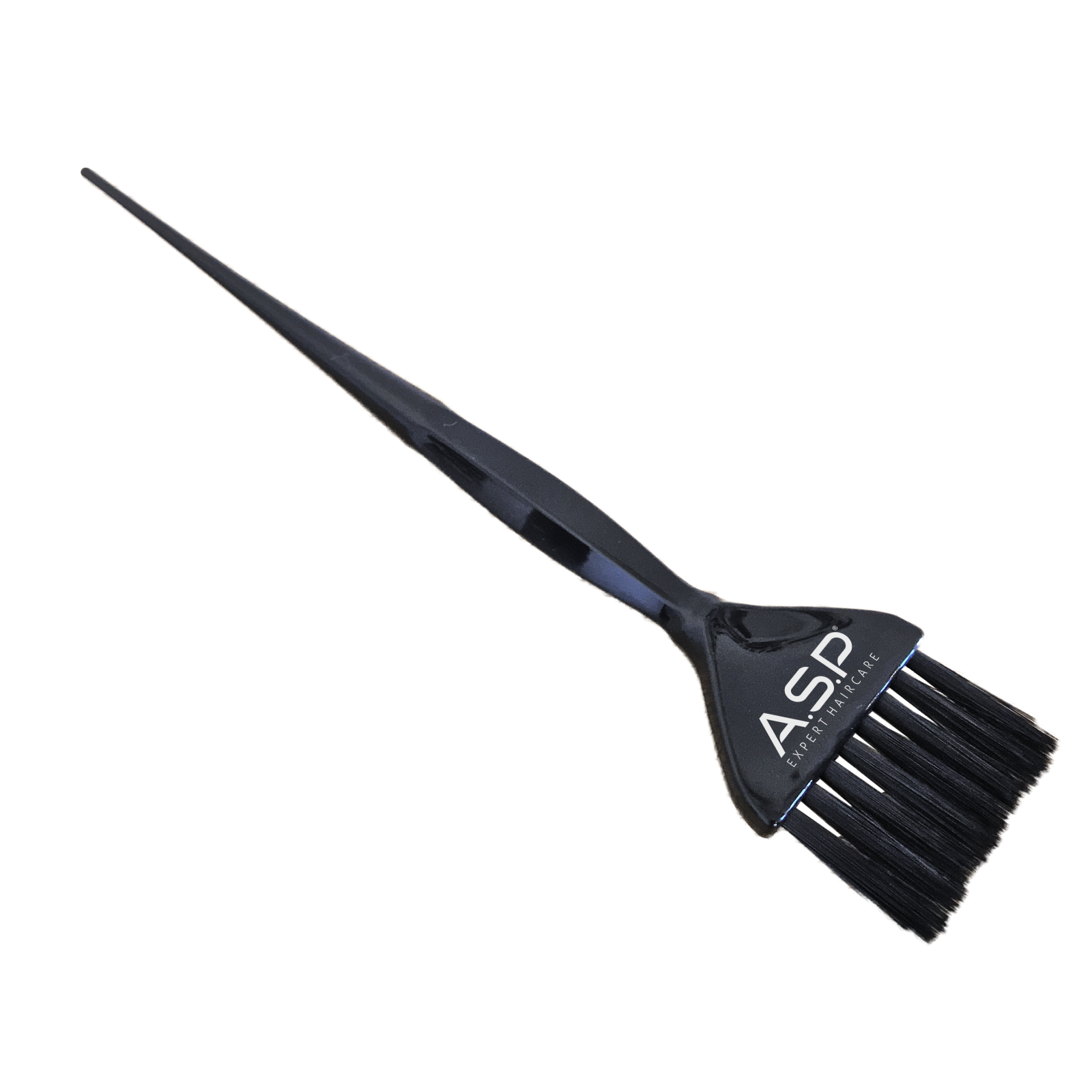 Black Tint brush with bristle head on a white background