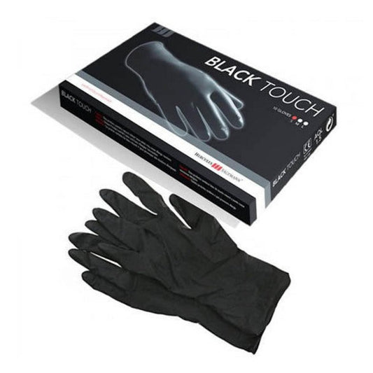 Black Touch Reusable Latex Gloves [10]
