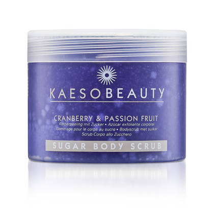 Kaeso - Sugar Body Scrub - Cranberry & Passionfruit 450ml