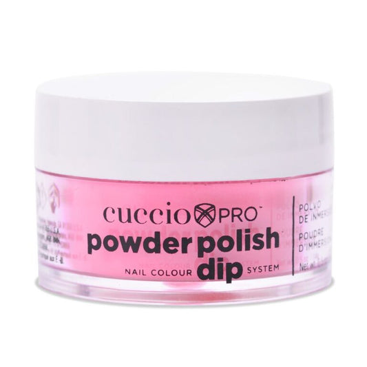 Cuccio Powder Polish Dip 14g - Bright Neon Pink