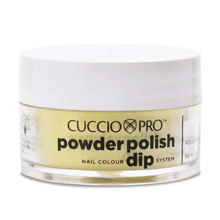 Cuccio Powder Polish Dip 14g - Bright Neon Yellow