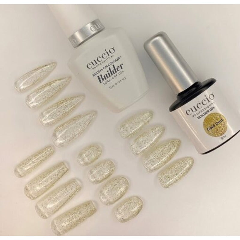 Cuccio Builder Gel - Gold Dust