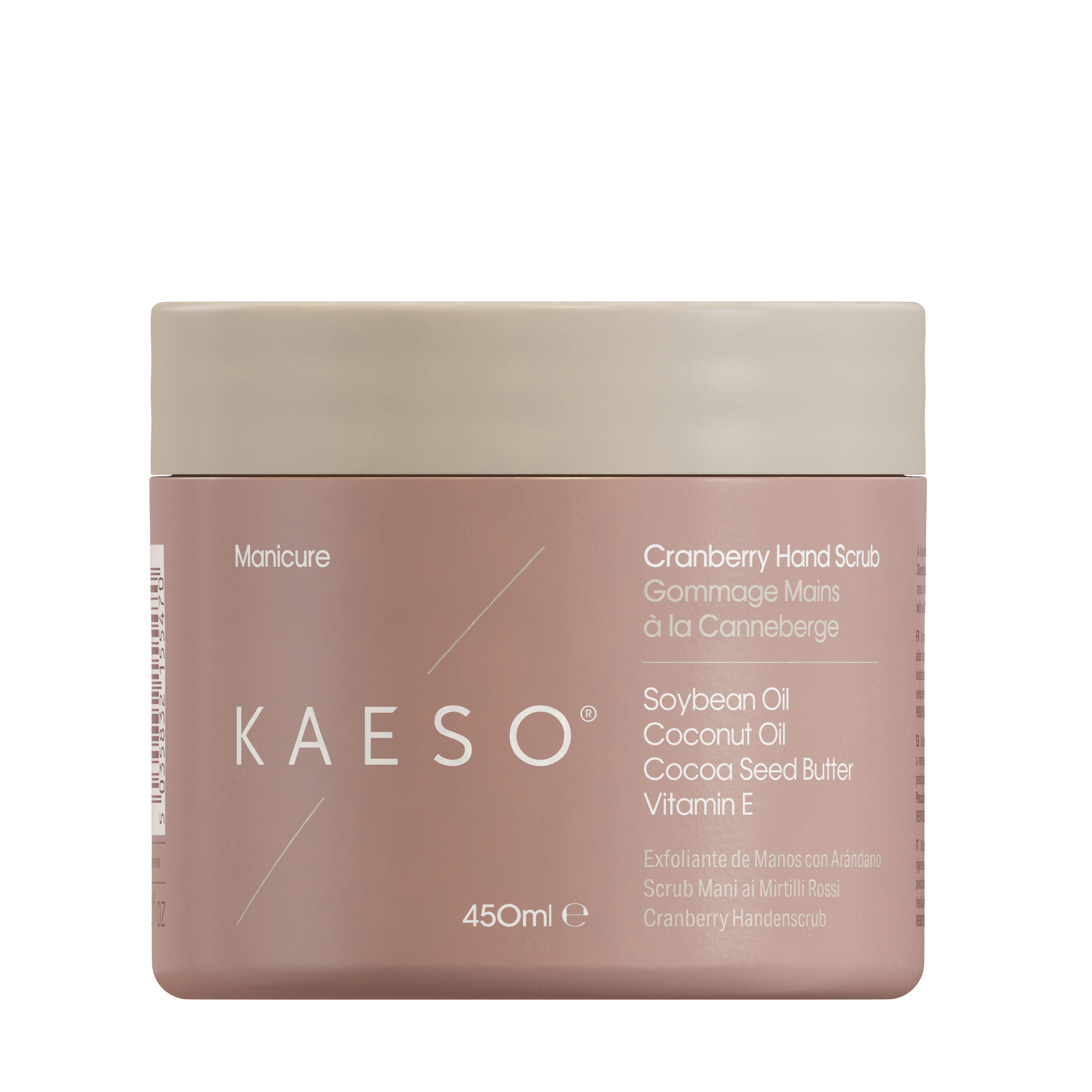 KAESO hand balm packaging on a white background