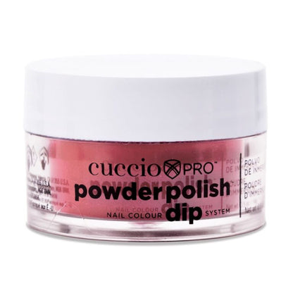 Cuccio Powder Polish Dip 14g - Candy Apple Red