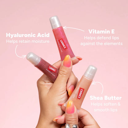 Carmex Raspberry Lip Gloss with Shimmer 10g