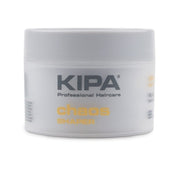 A container of KIPA Chaos Shaping Paste, which is a hair styling product.