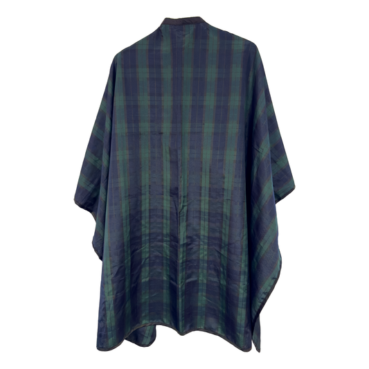 Hair Tools Checked Gown with Poppers