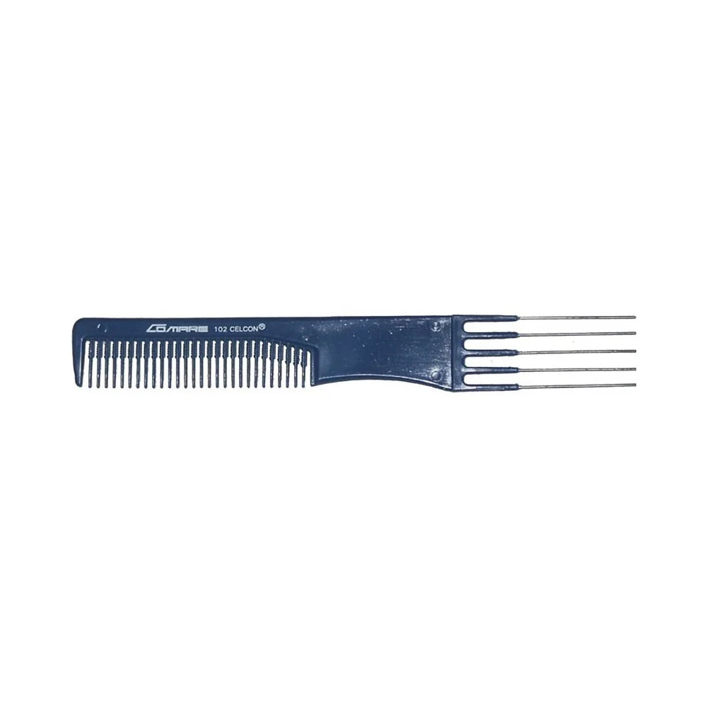 COMARE comb 102 with 5 metal lifts in navy blue