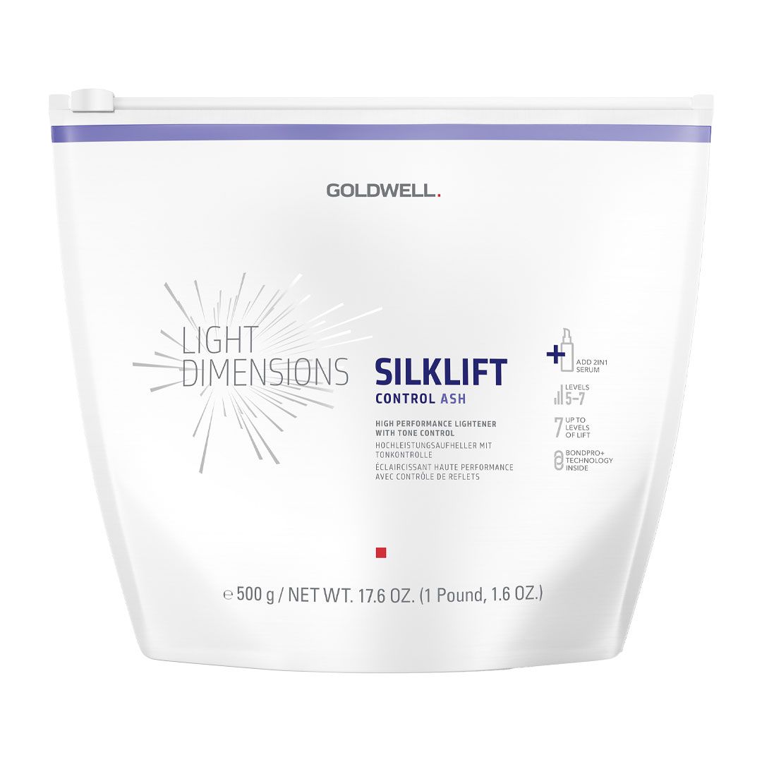 Goldwell Light Dimensions SilkLift Control Ash Performance Lightener 5-7 Lift 500g