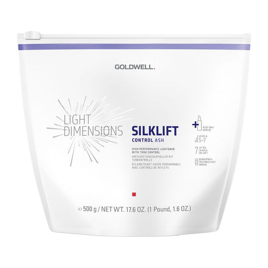 Goldwell Light Dimensions SilkLift Control Ash Performance Lightener 5-7 Lift 500g