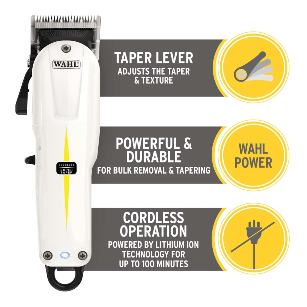 脱毛・除毛 WAHL Cordless Super Taper Amazon.com: Wahl Professional Super Taper X Cordless Clipper