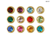 Studex - Mini Birthstones Assorted 12pk