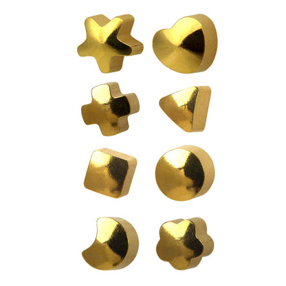 Studex - R513Y Assorted Gold Shapes 12pk