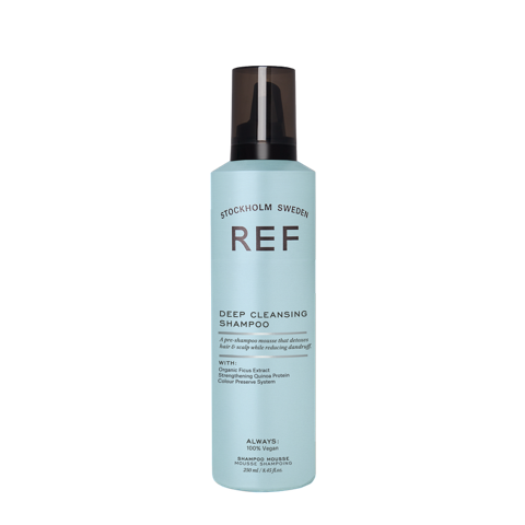 REF Stockholm Deep Cleansing Shampoo 250ml | Pre-Shampoo Detox Mousse